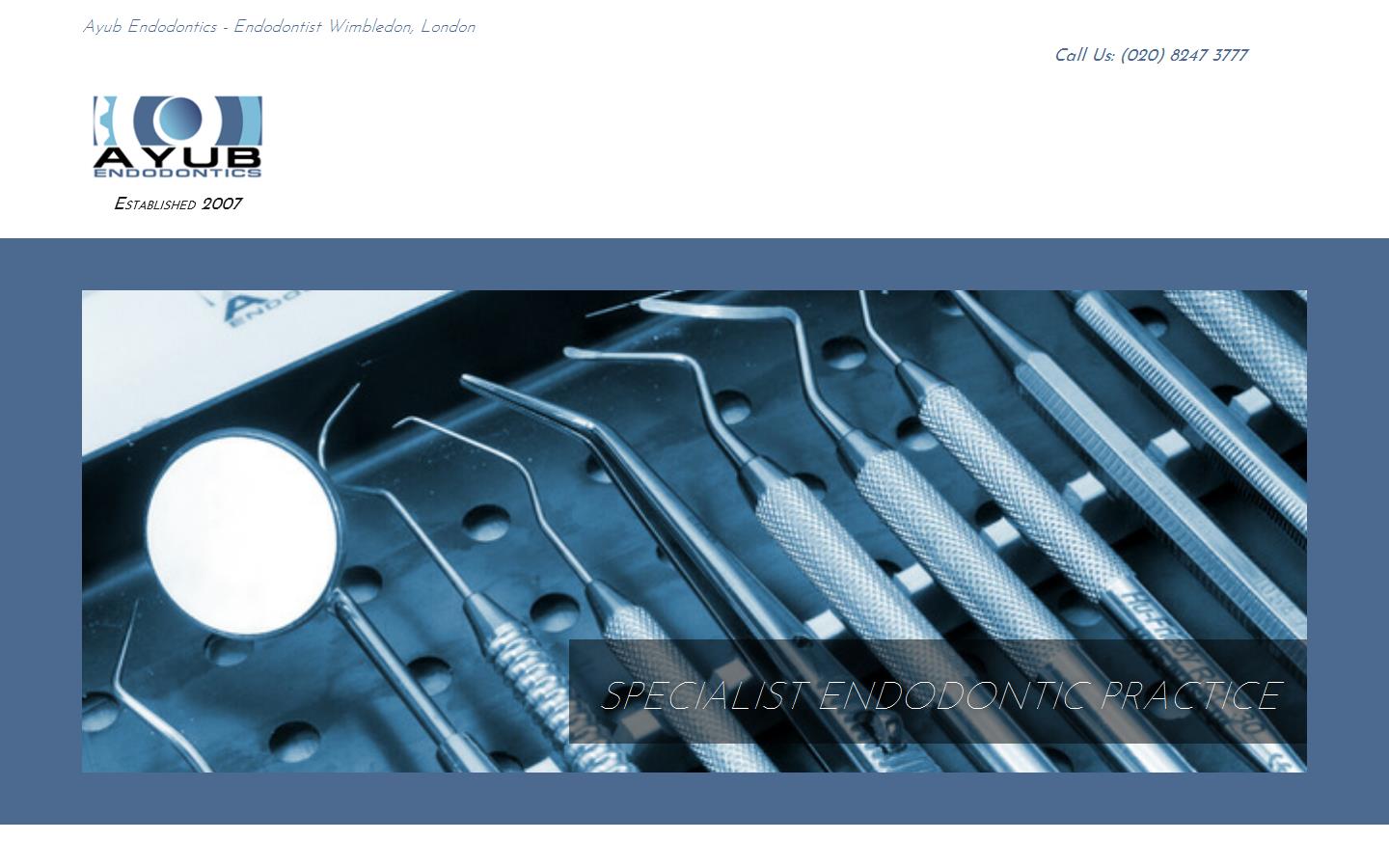 Ayub Endodontics Website