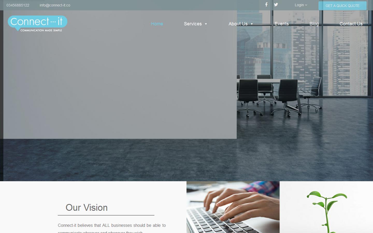 Connect it Communications Ltd Website
