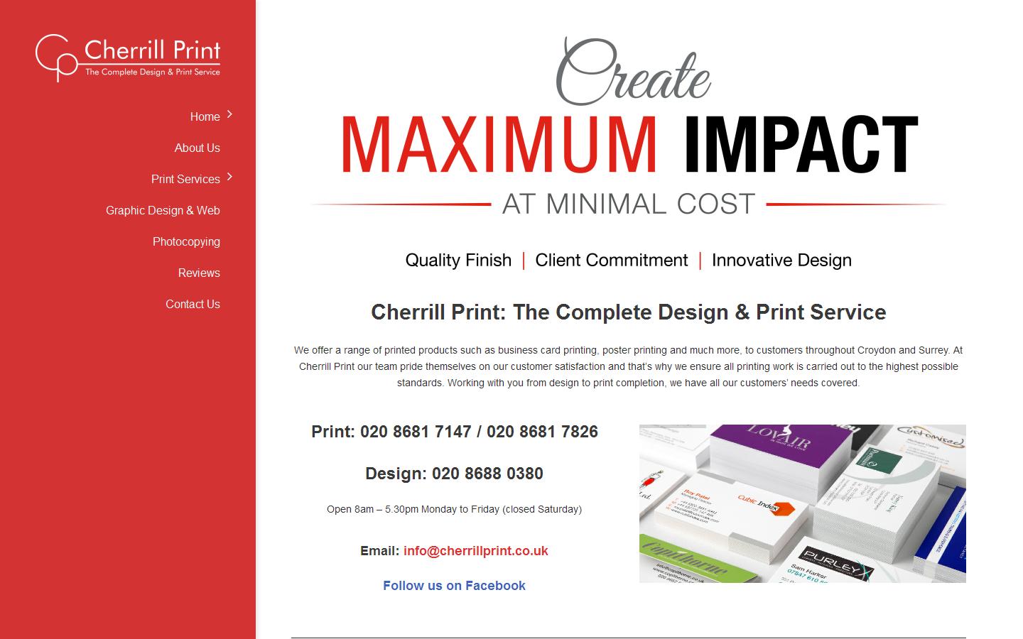 Cherrill Print Website