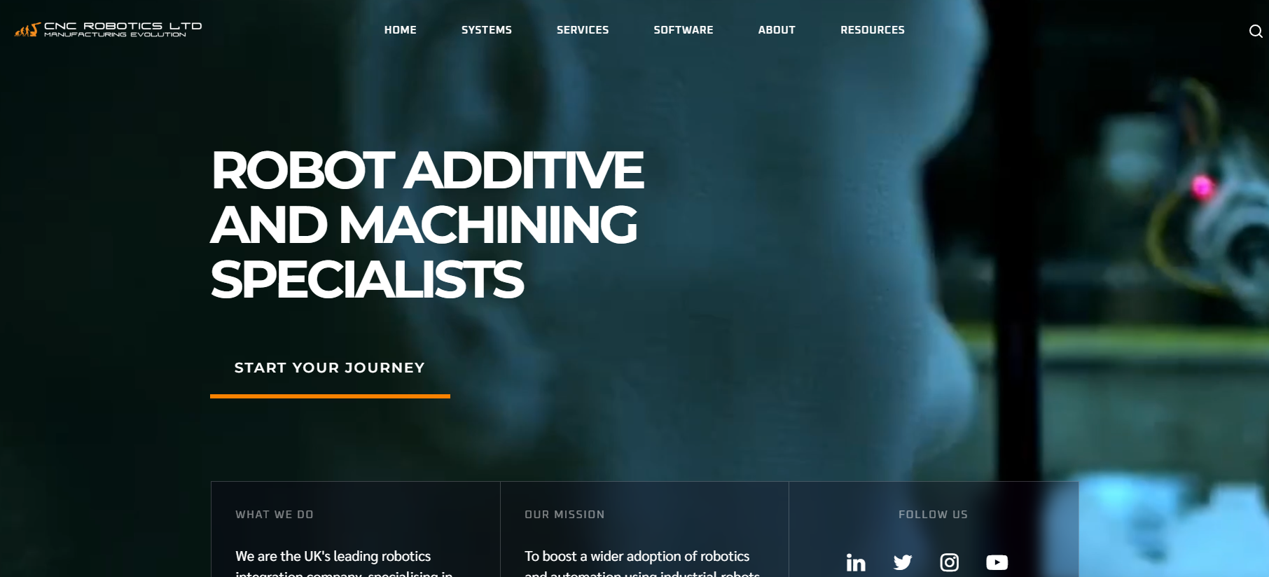 CNC Robotics Website