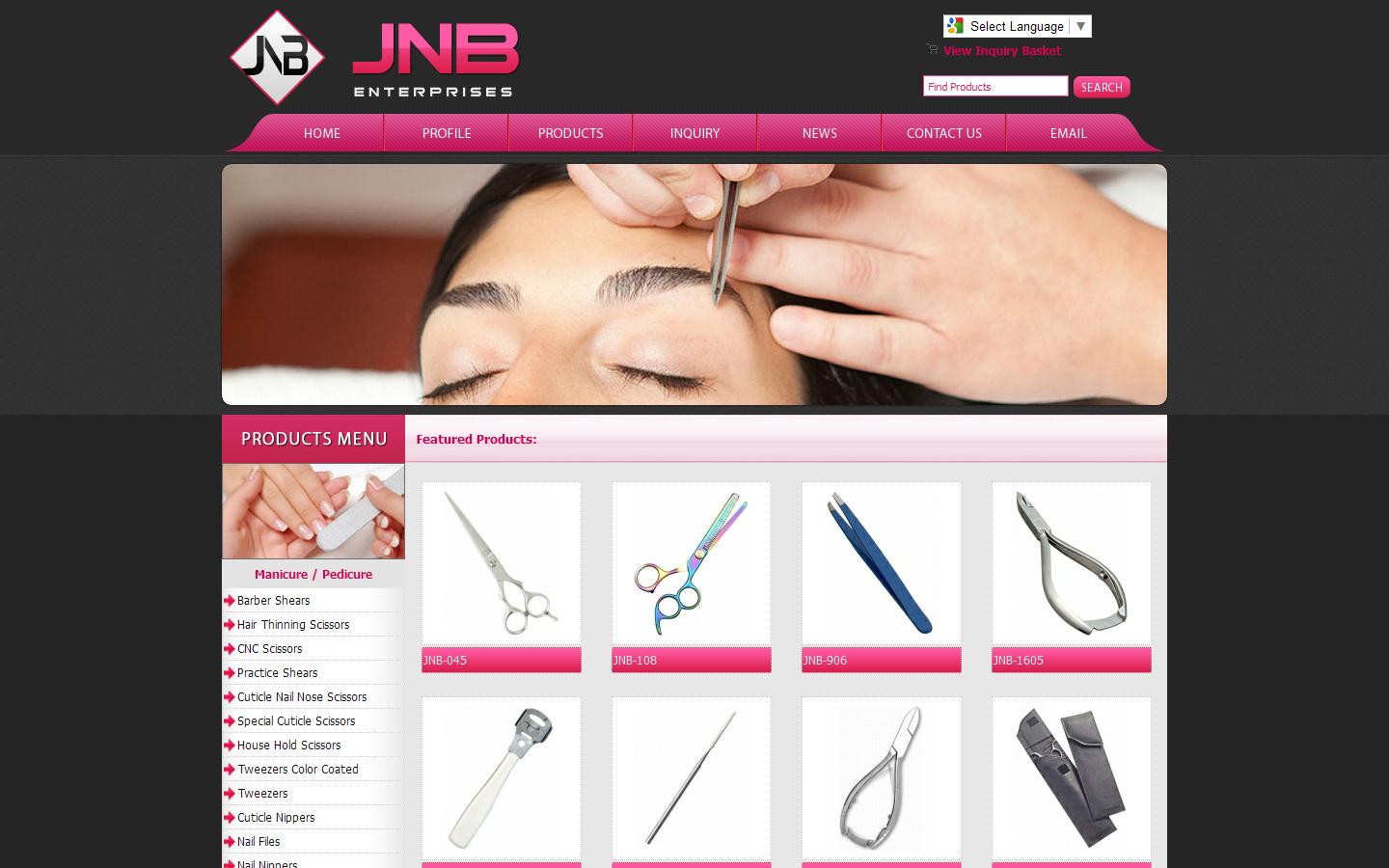 JNB ENTERPRISES Website