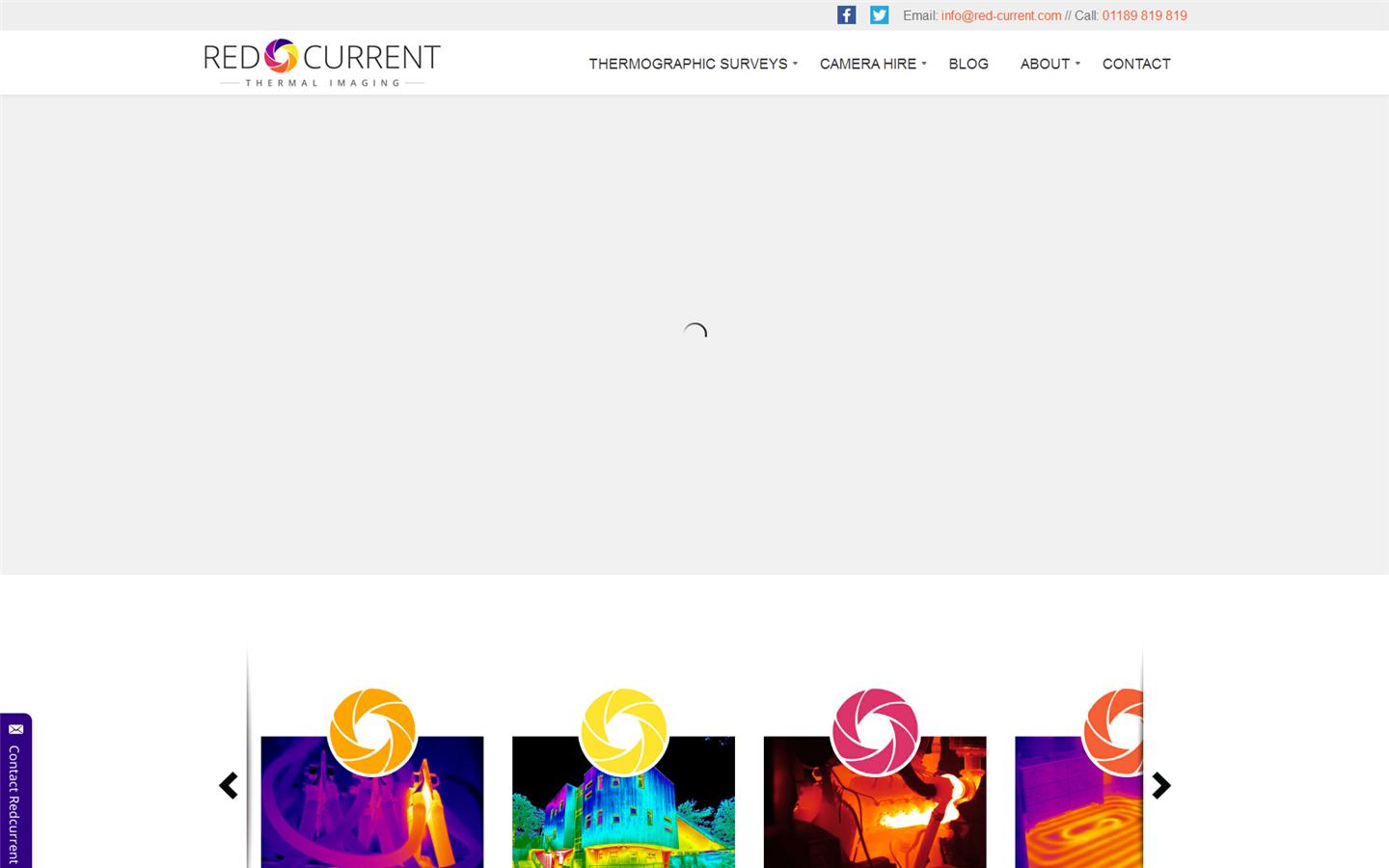 Red-Current Thermal Imaging  Website