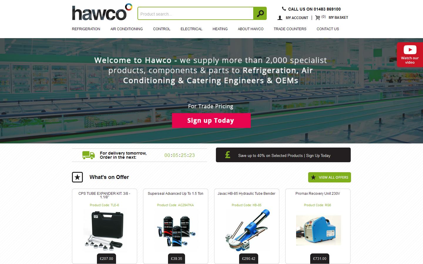 Hawco Website