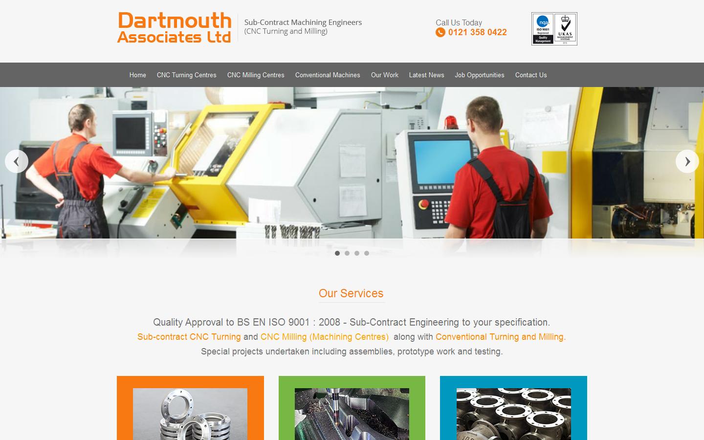 Dartmouth Associates Ltd Website