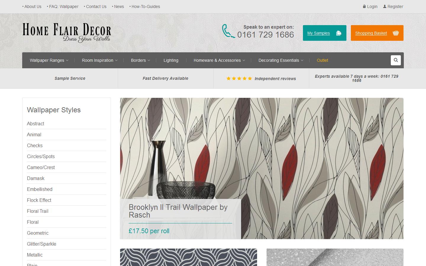 Homeflair Decor Website