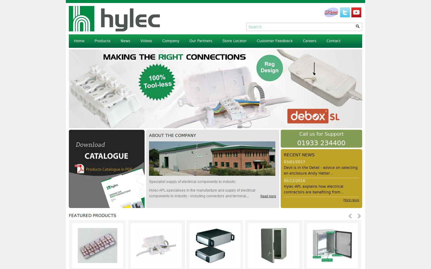 Hylec-APL Ltd Website