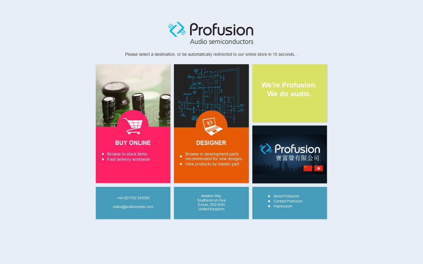 Profusion Website