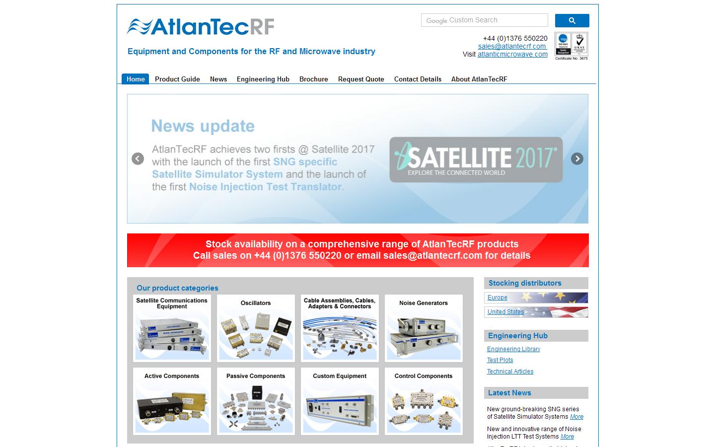 AtlanTec RF Website