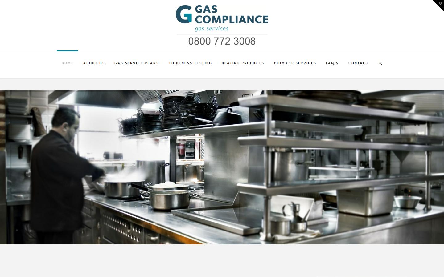 Gas Compliance Ltd Website
