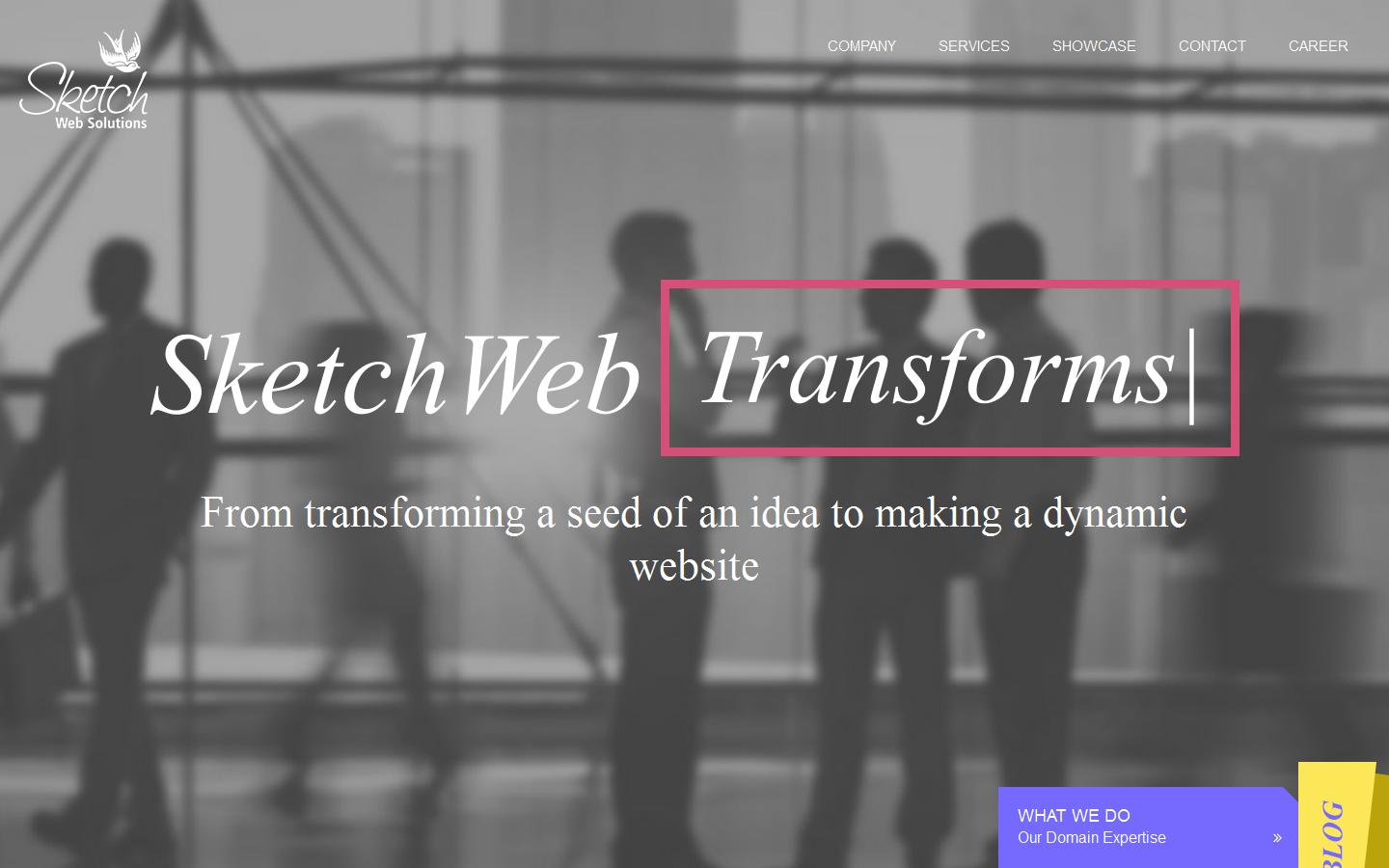 Sketch Web Solutions UK Website