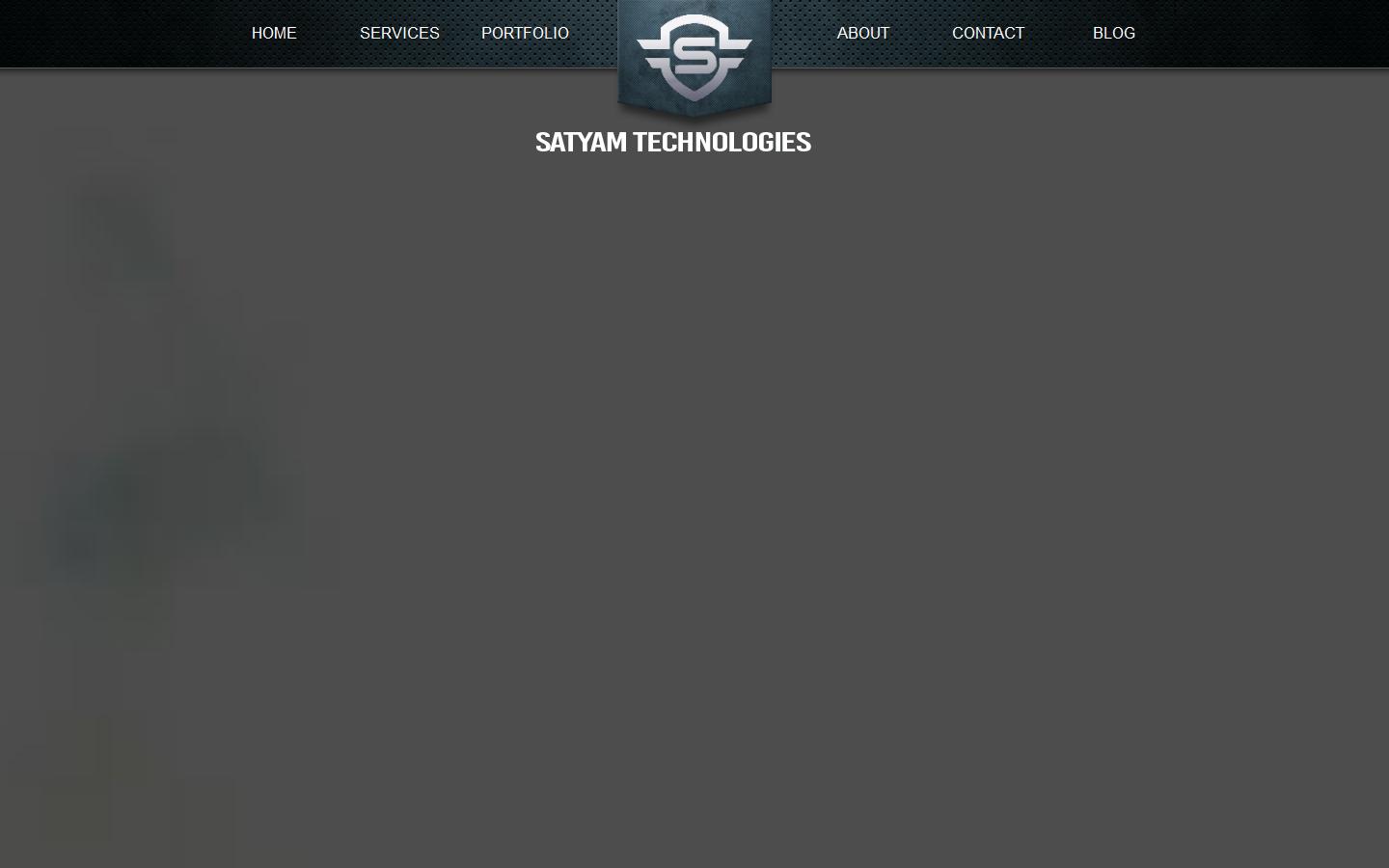 Satyam Technologies Website