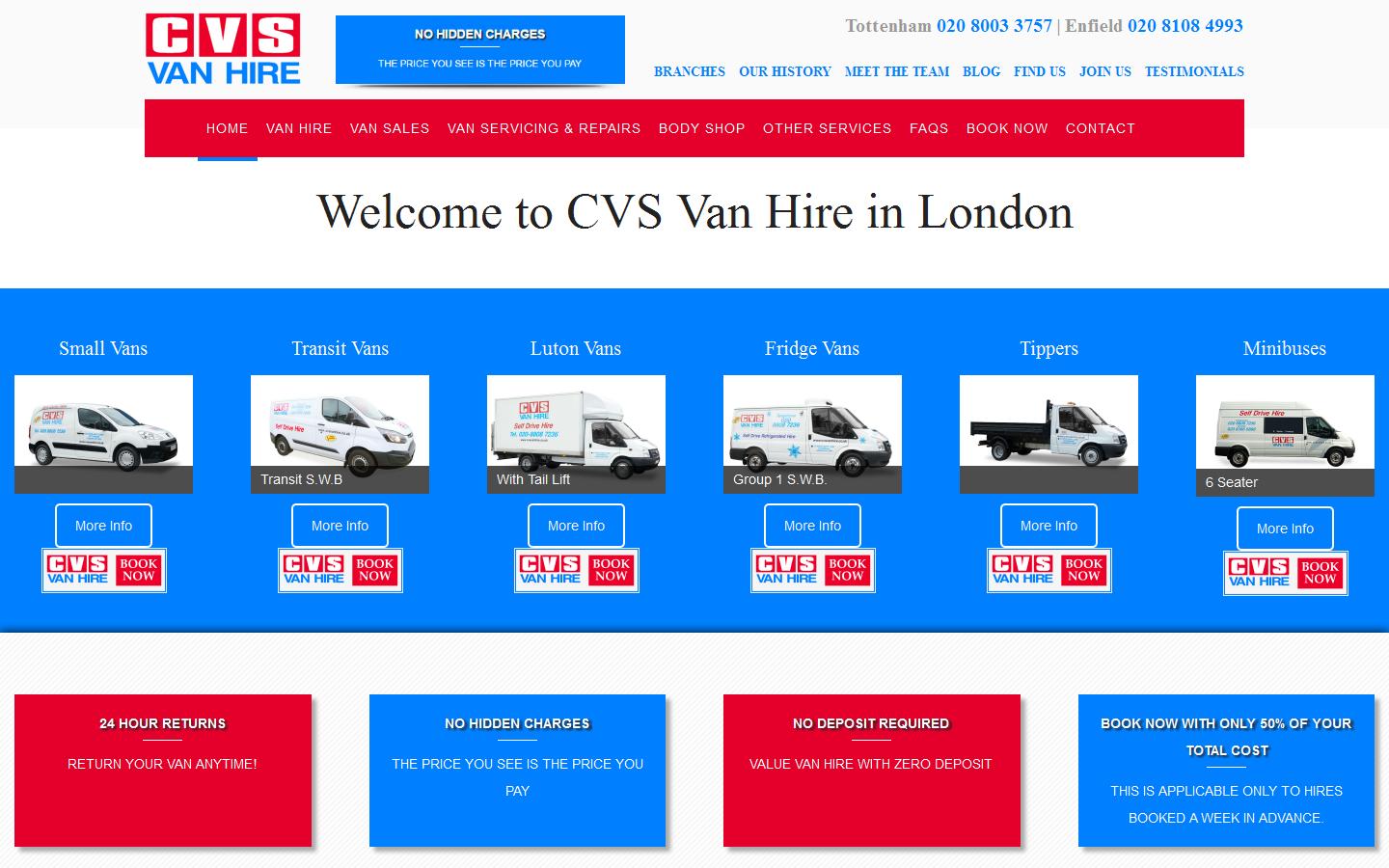 Commercial Vehicle Sales Website