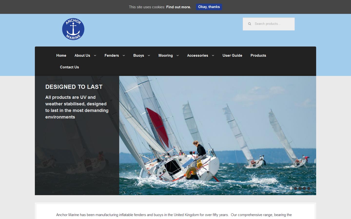 Anchor Marine Website