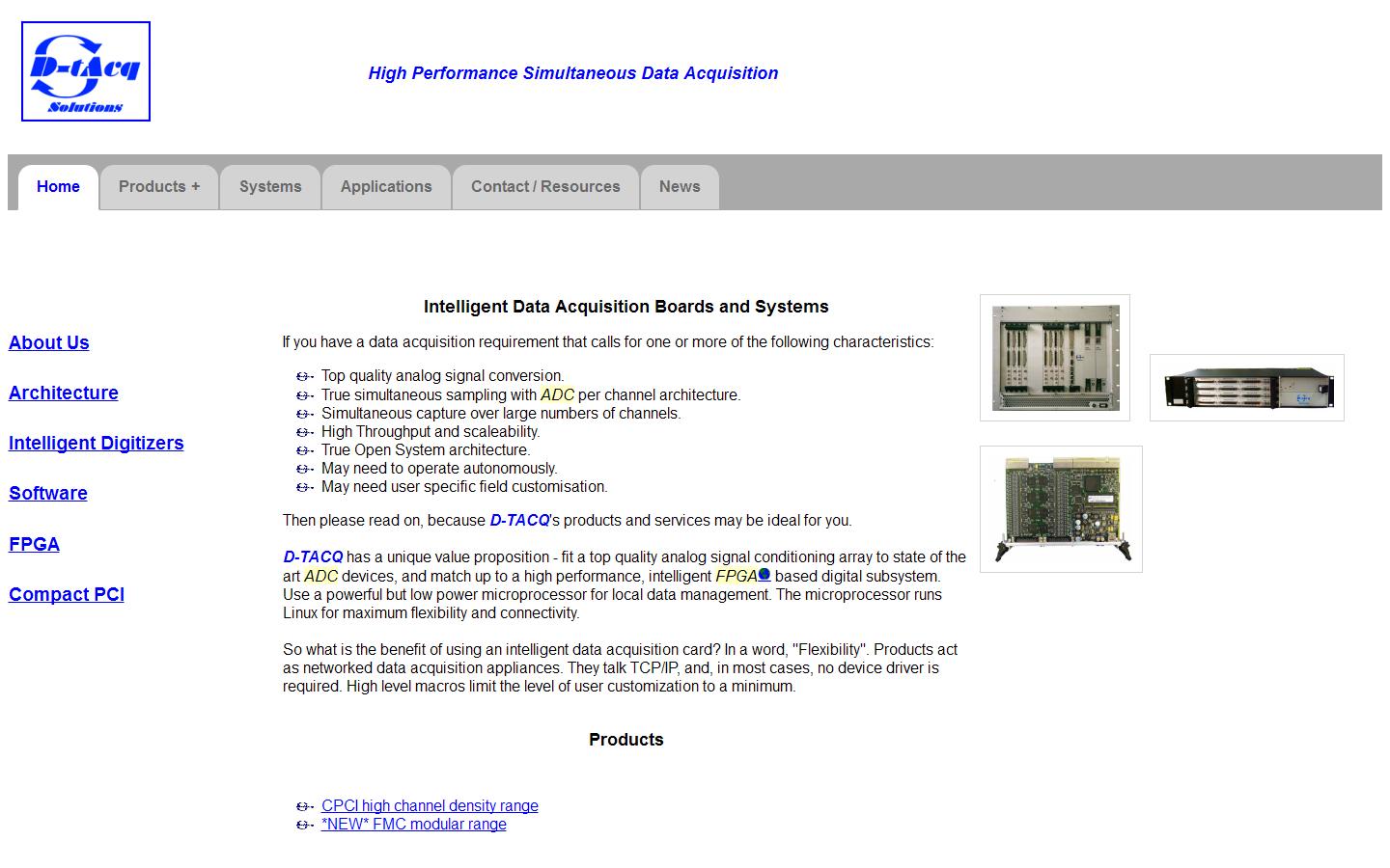D-TACQ Solutions Ltd  Website