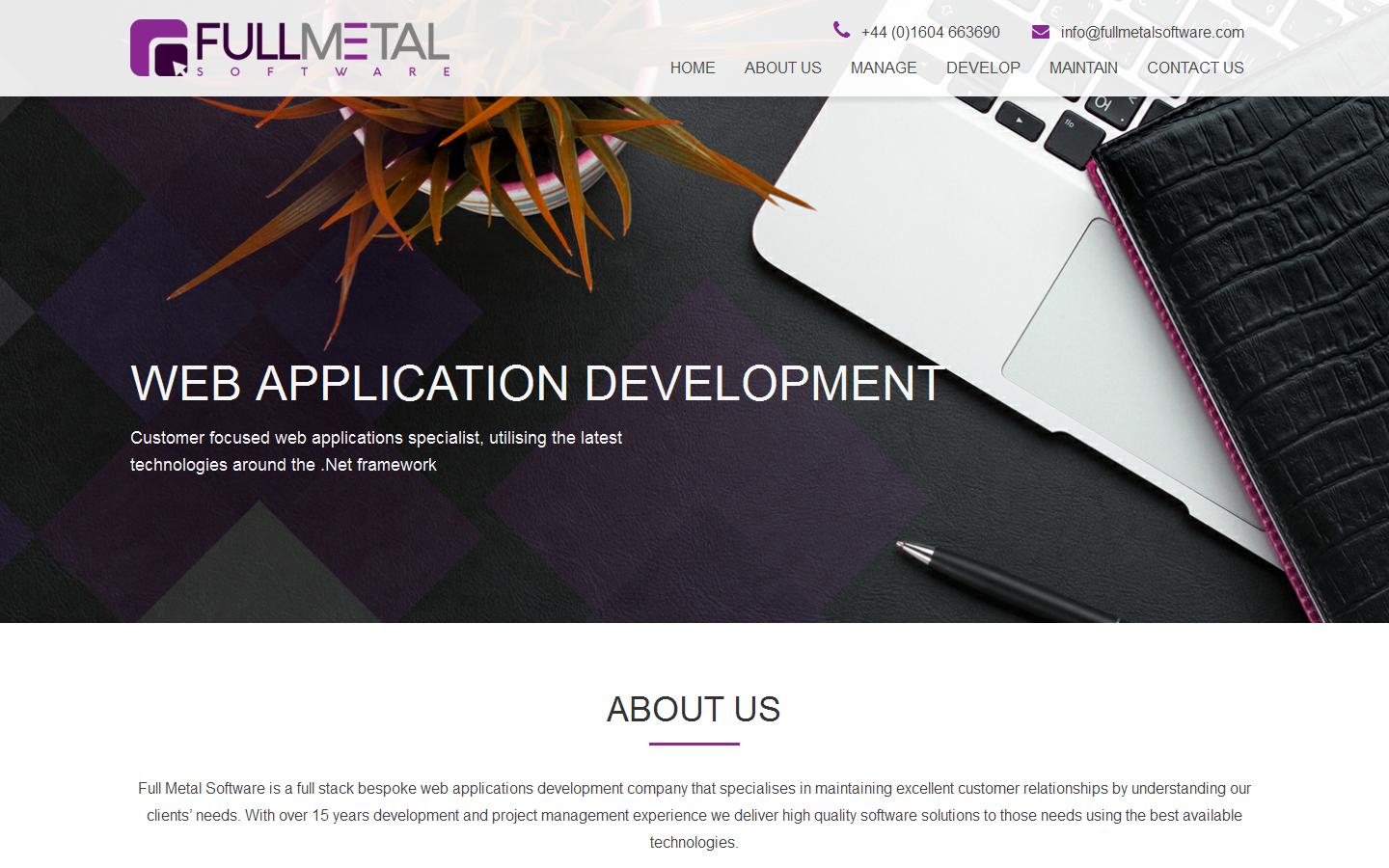 Full Metal Software Website