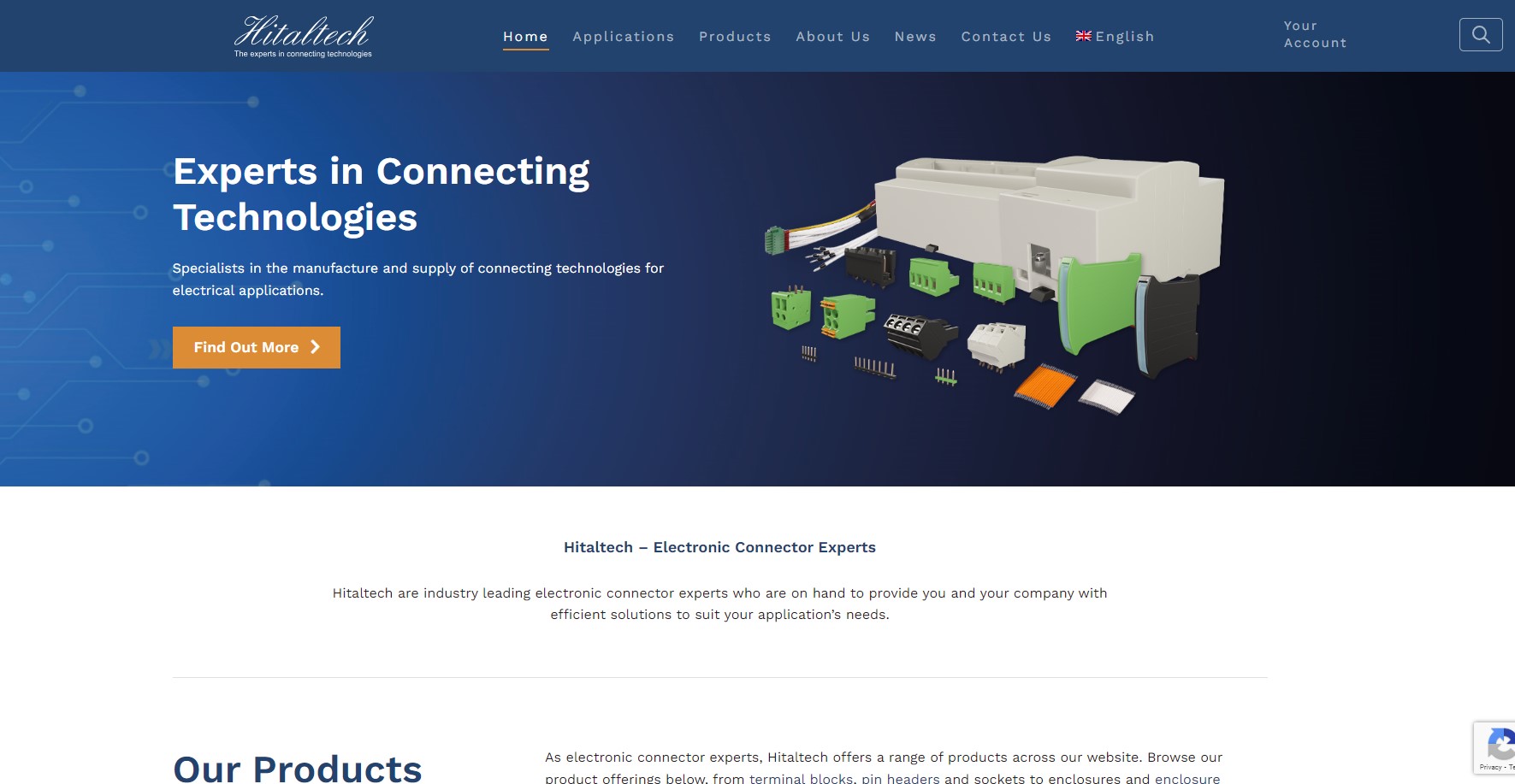 Hitaltech UK Ltd Website