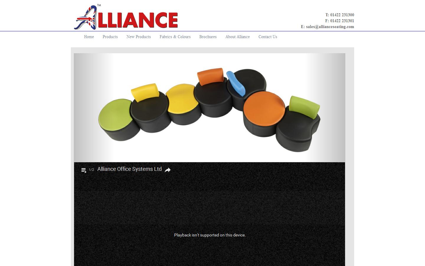 Alliance Office Systems Website