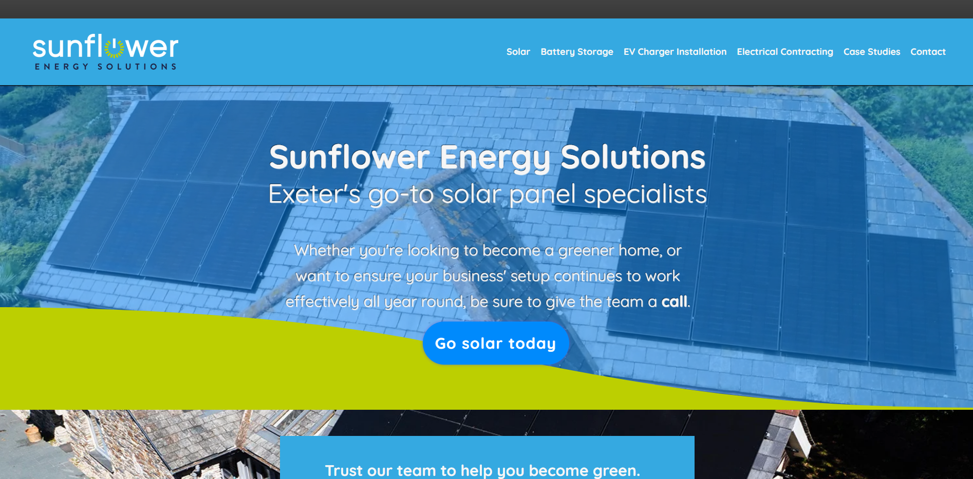 Sunflower Electrical Services Website