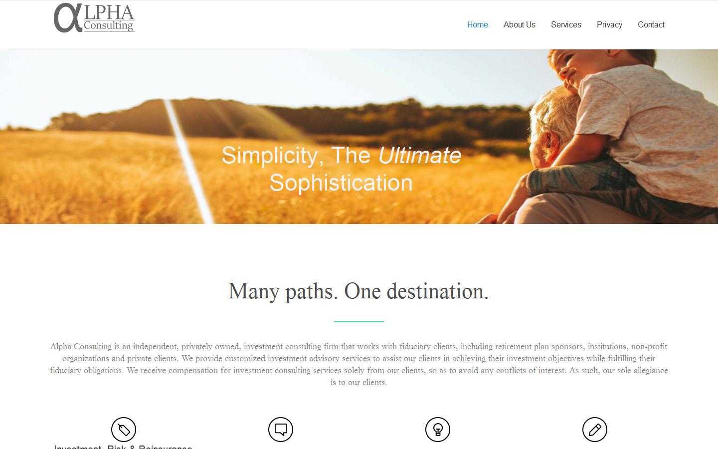 Alpha Consulting Website