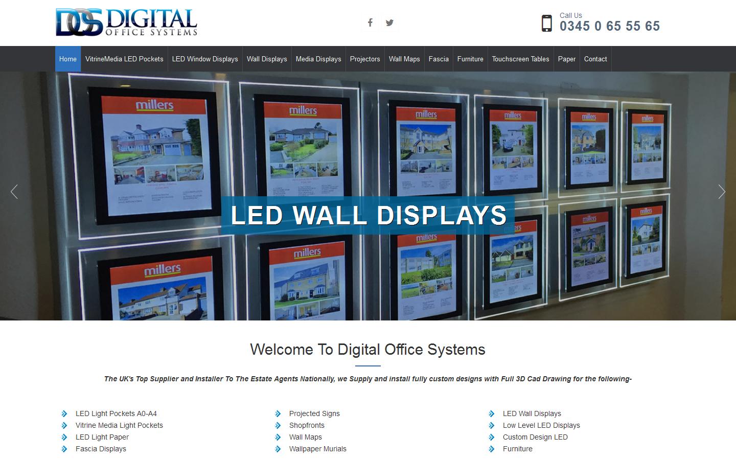 Digital Office Systems Website