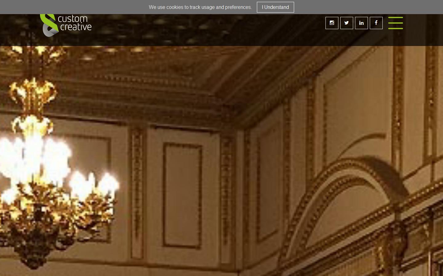 Custom Creative Ltd Website