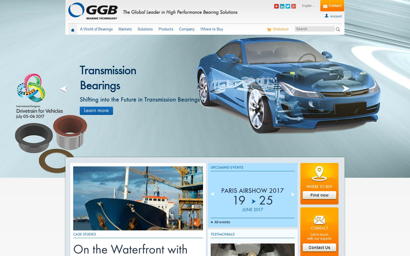 GGB UK Ltd Website