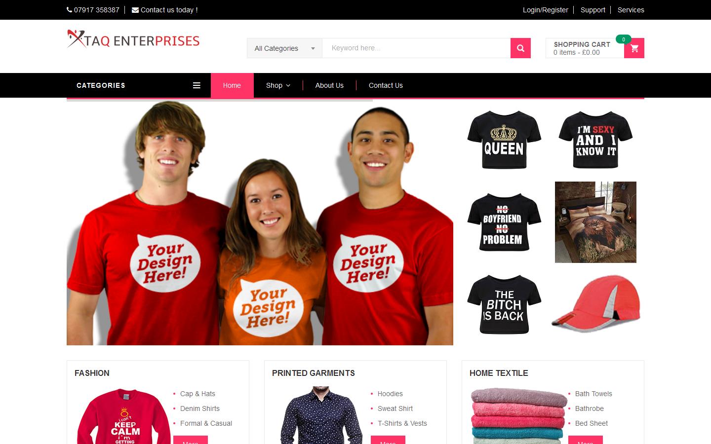 TAQ Enterprises Website