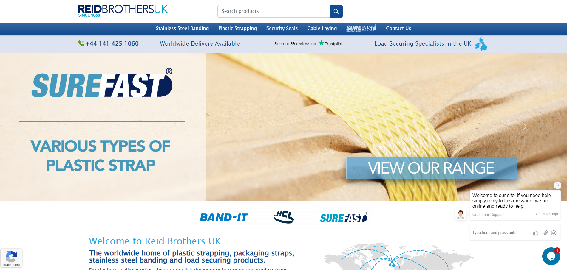 Reid Brothers UK Website