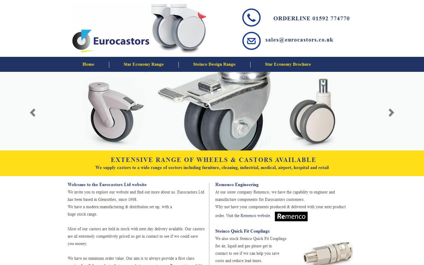 Eurocastors Ltd Website