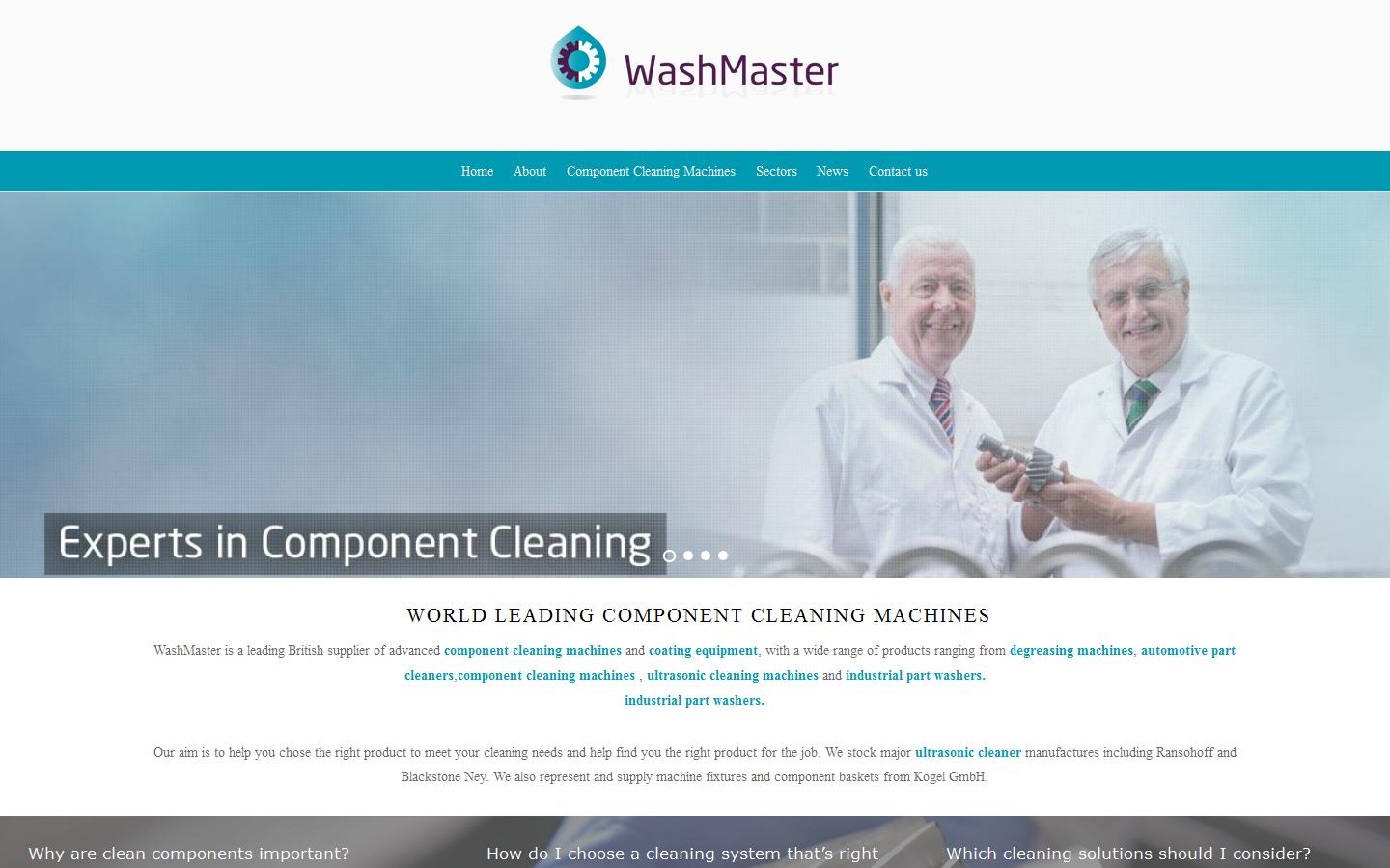 Washmaster Website