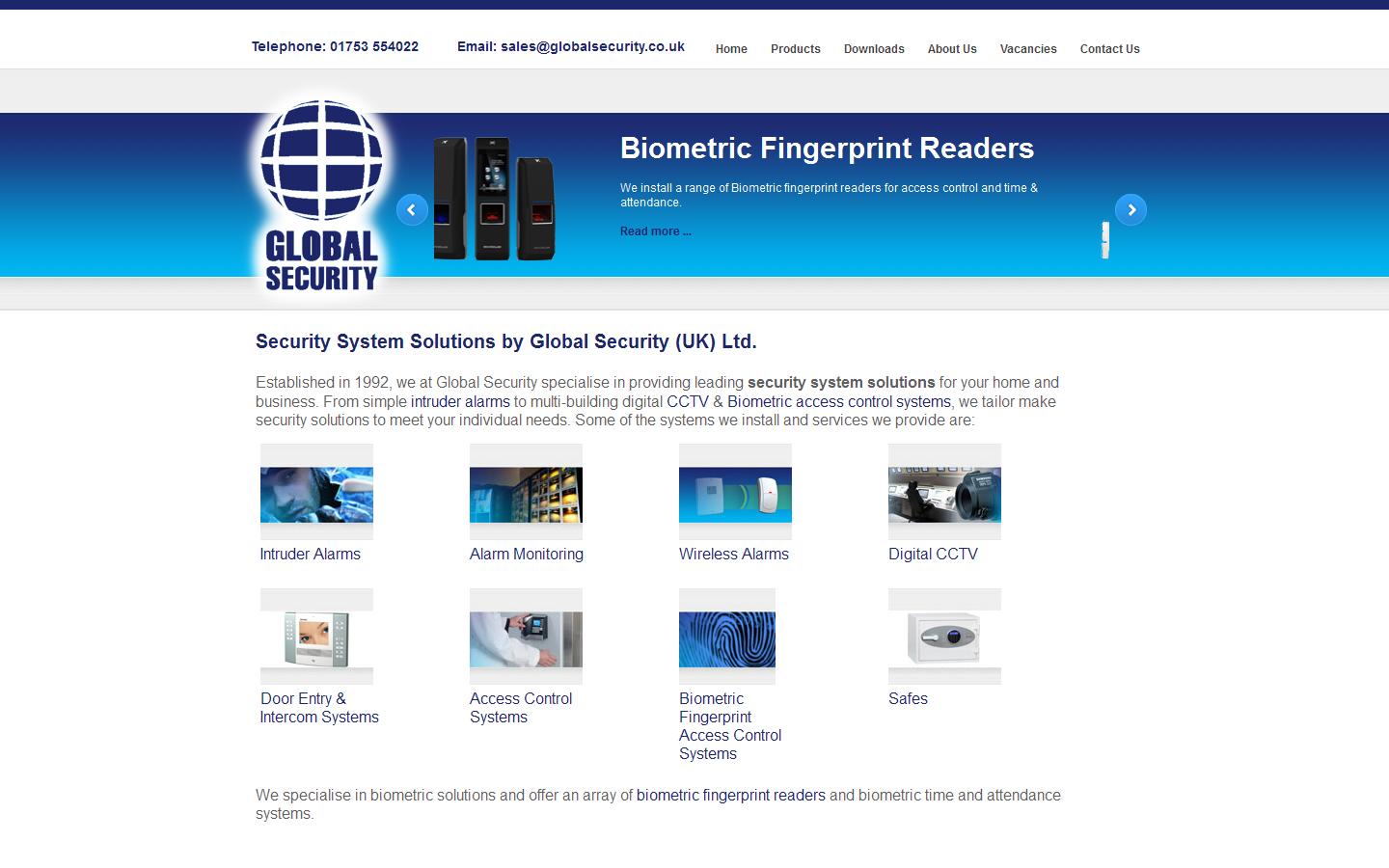 Global Security (UK) Ltd Website