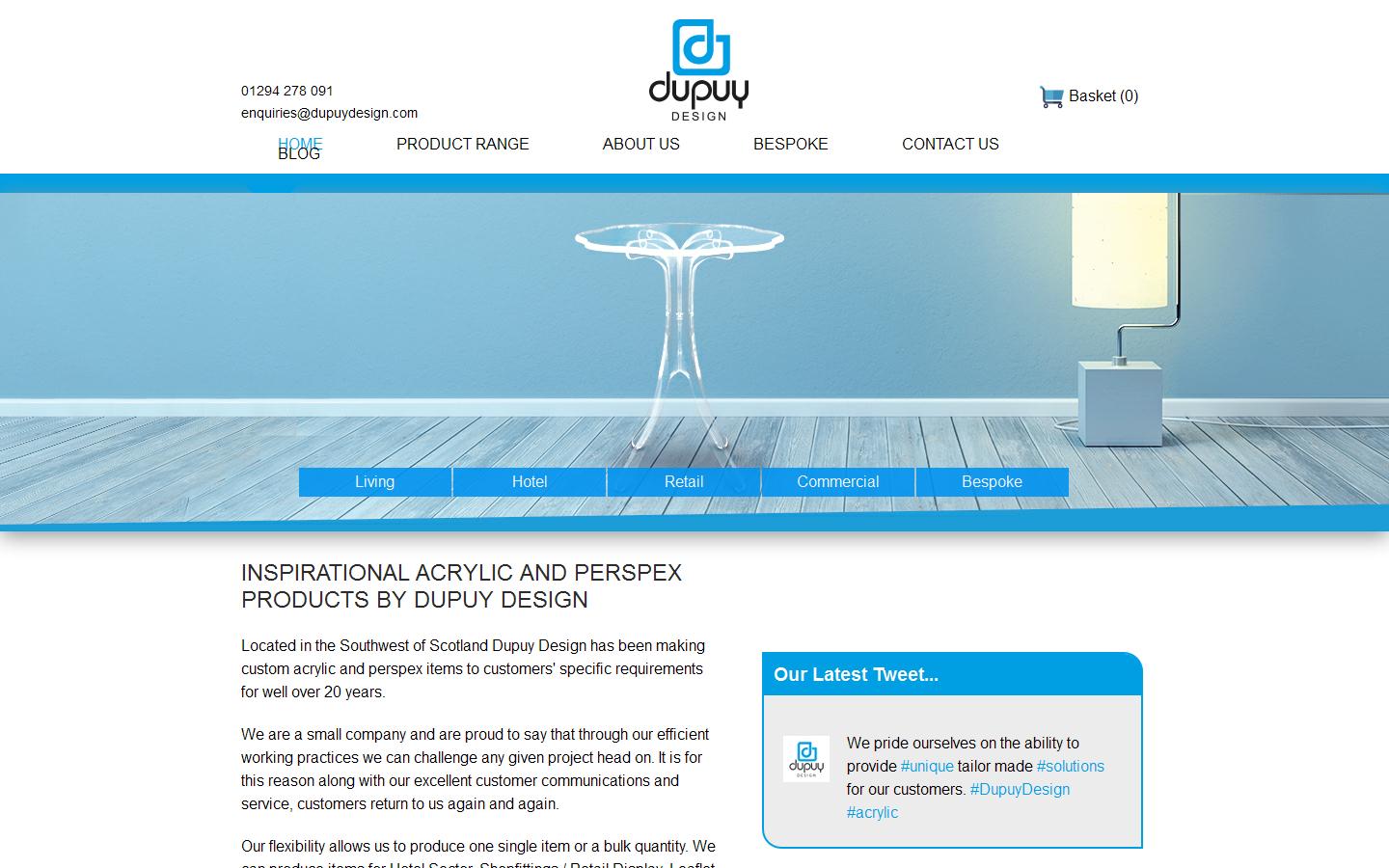 Dupuy Design Website