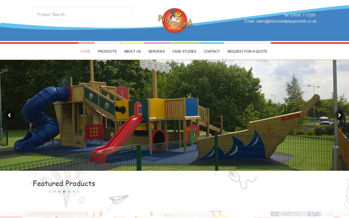 Playsound Services Ltd Website