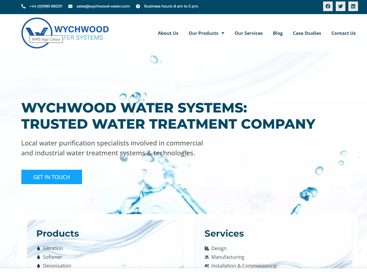 Wychwood Water Website