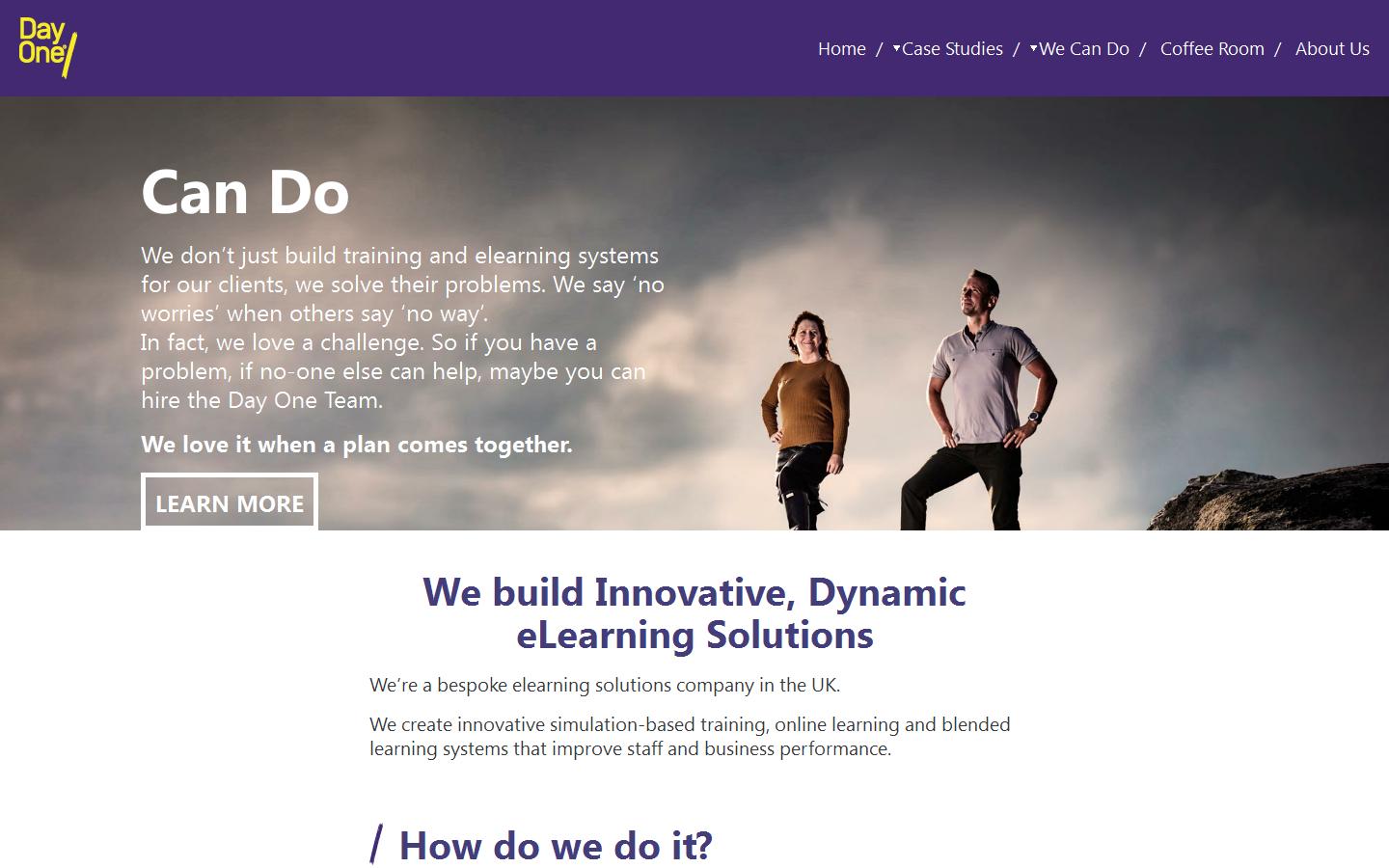 Day One Technologies Ltd Website