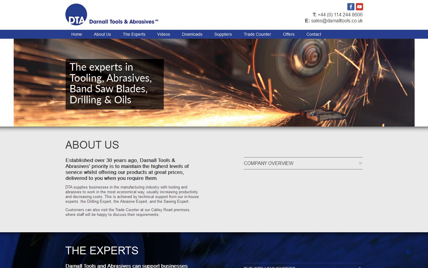 Darnall Tools & Abrasives Website
