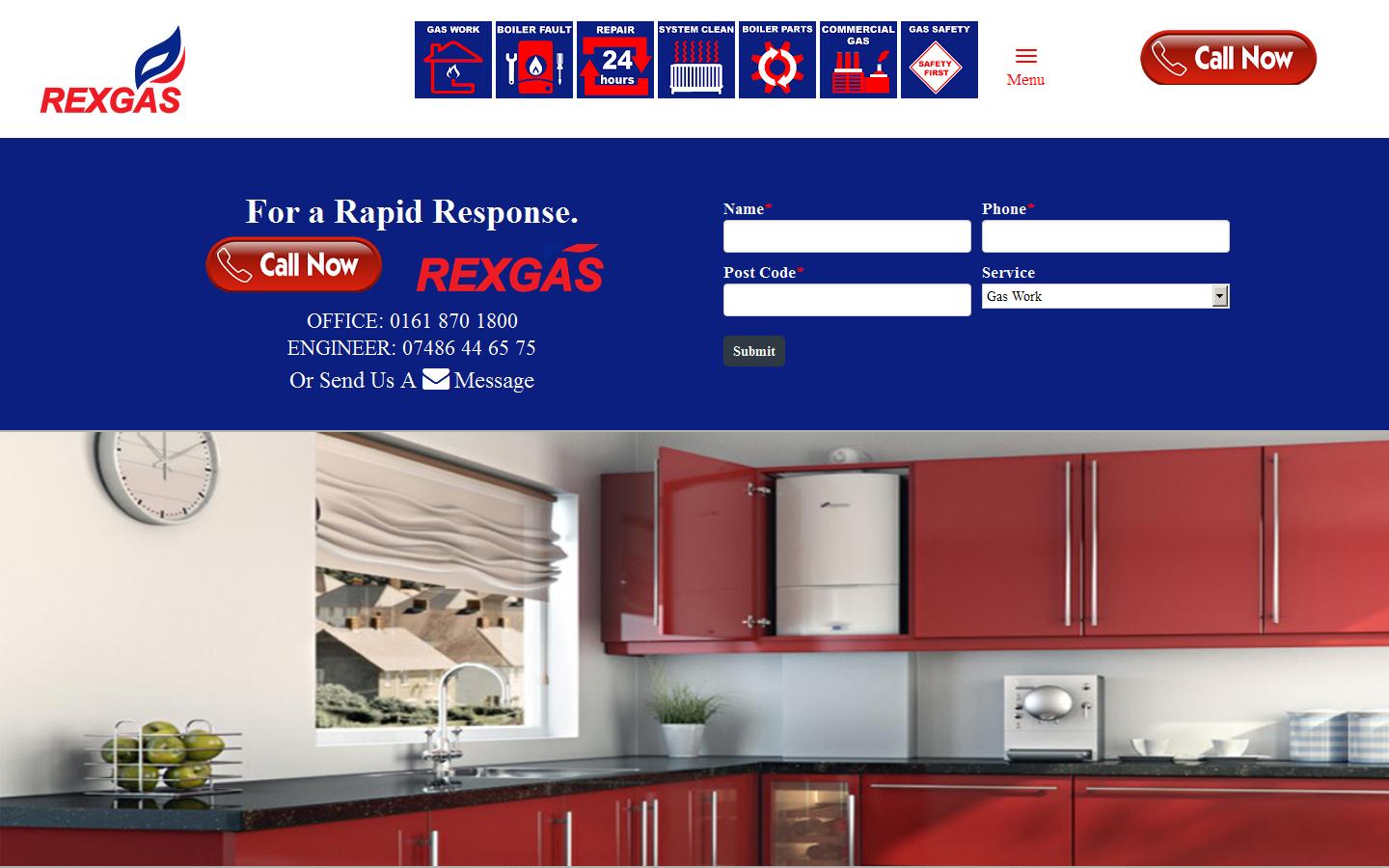 Rexgas  Website