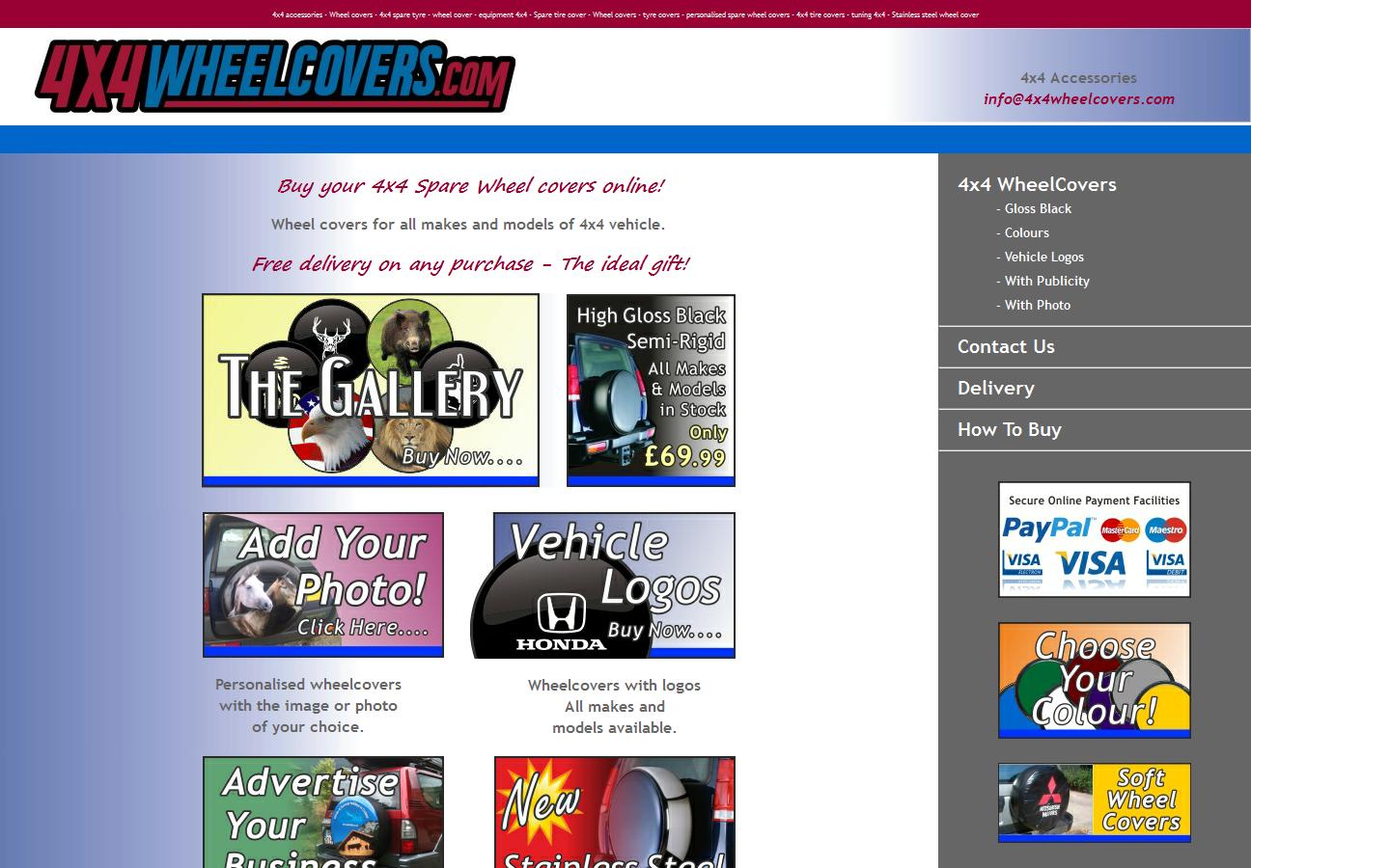 4x4 wheel covers Website