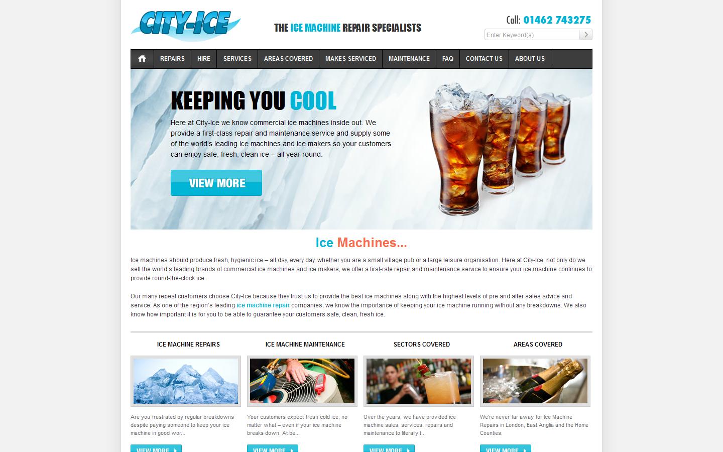 City-Ice Website
