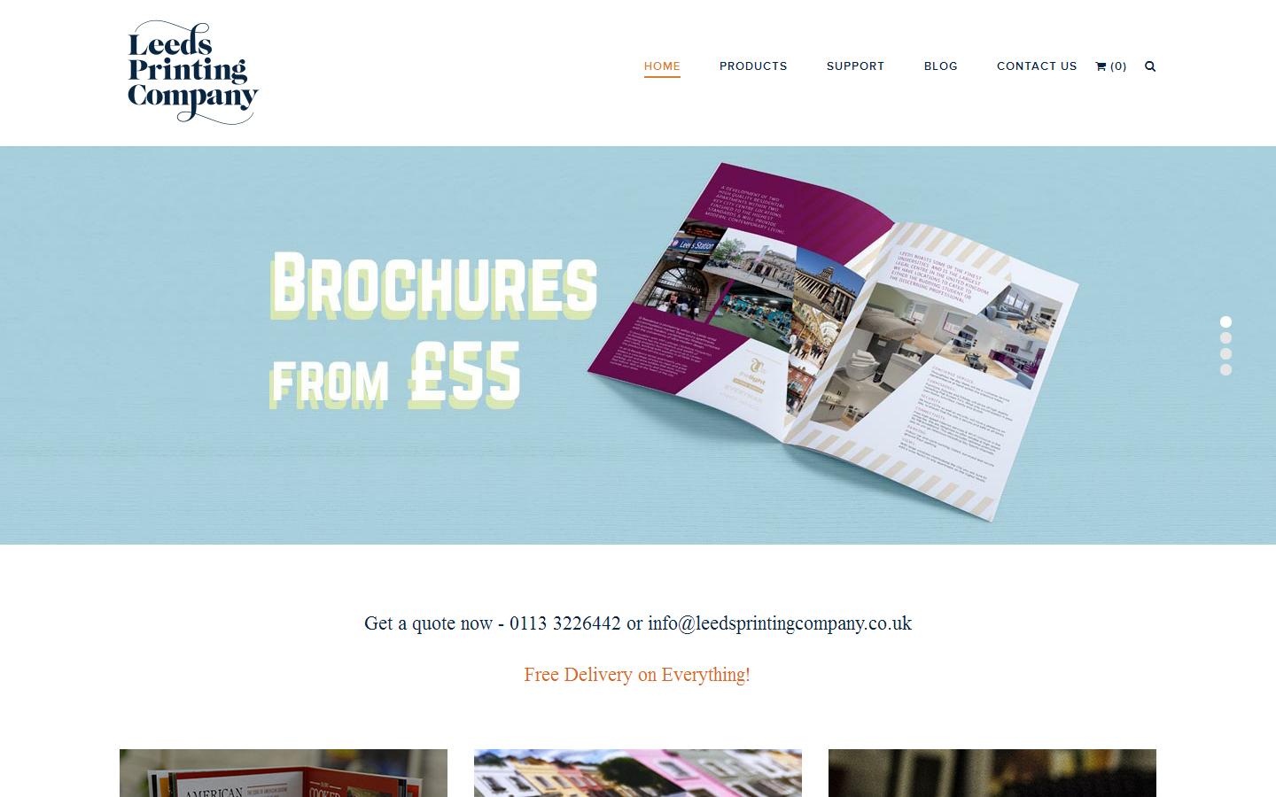 Leeds Printing Company Website