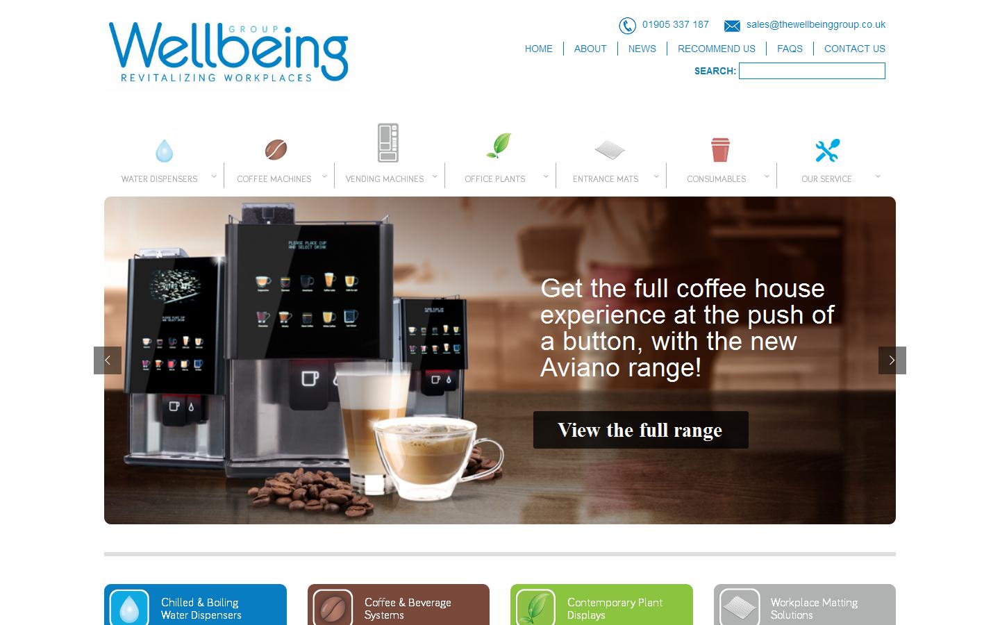 Wellbeing Group UK Ltd Website