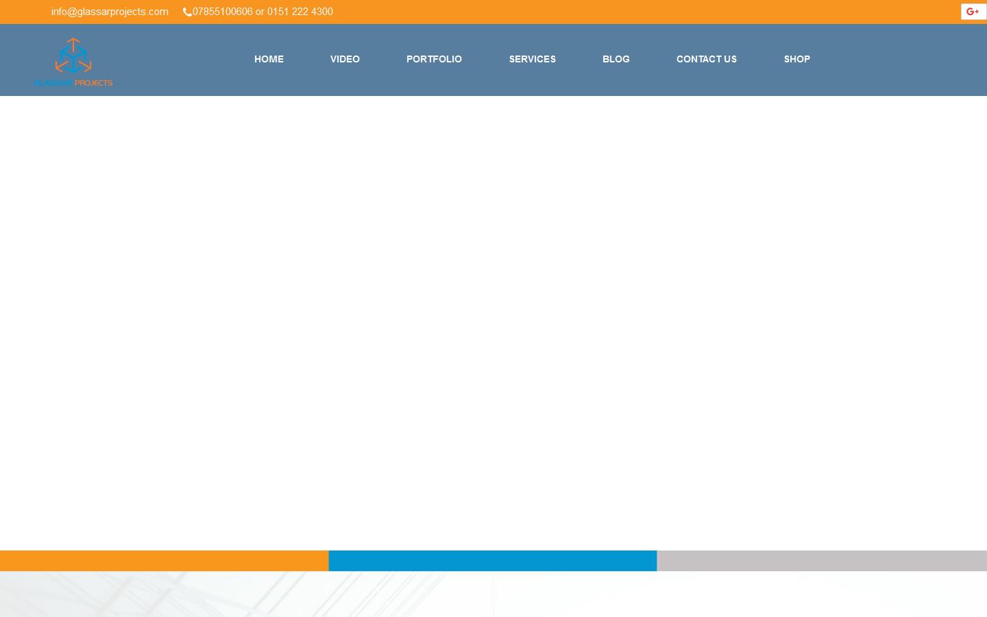 Glassar Projects Website