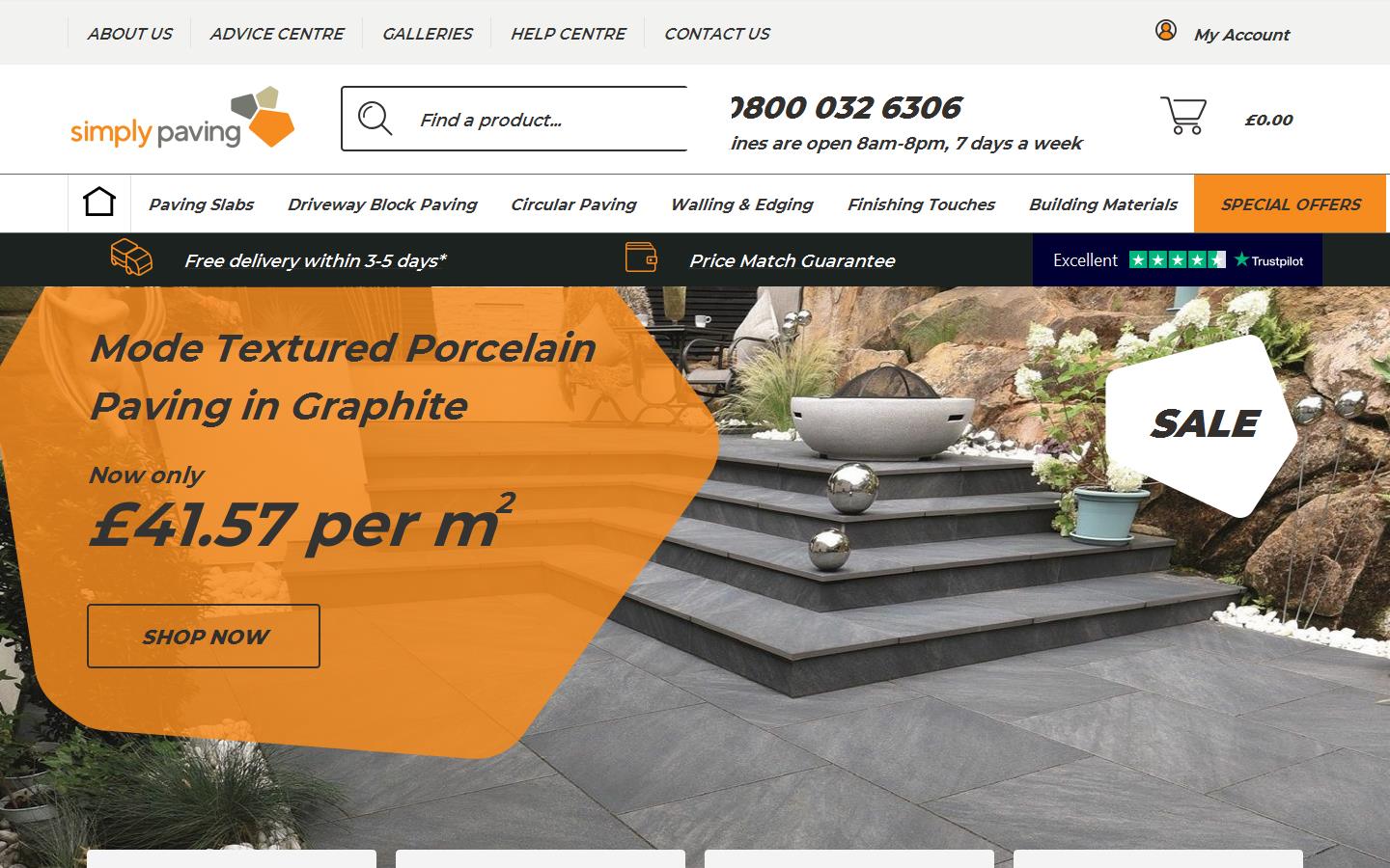 Simply Paving Website
