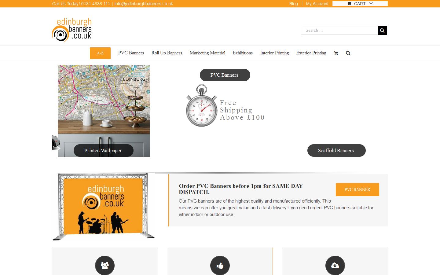 Edinburgh Banners Website