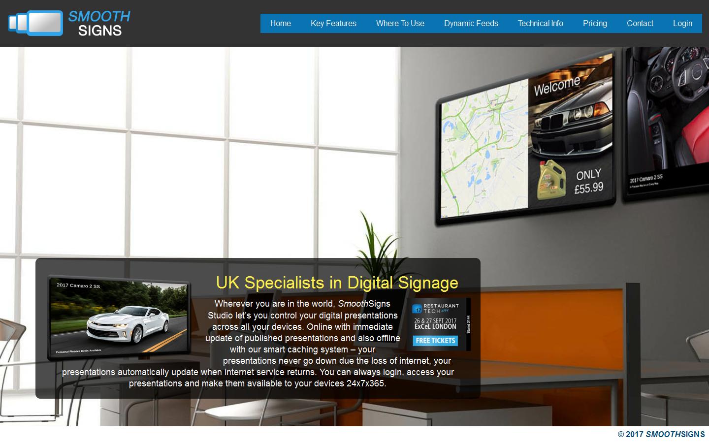 Smooth Signs Website