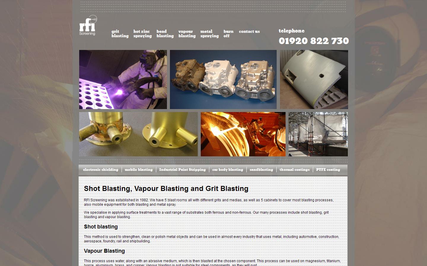 RFI Screening Website