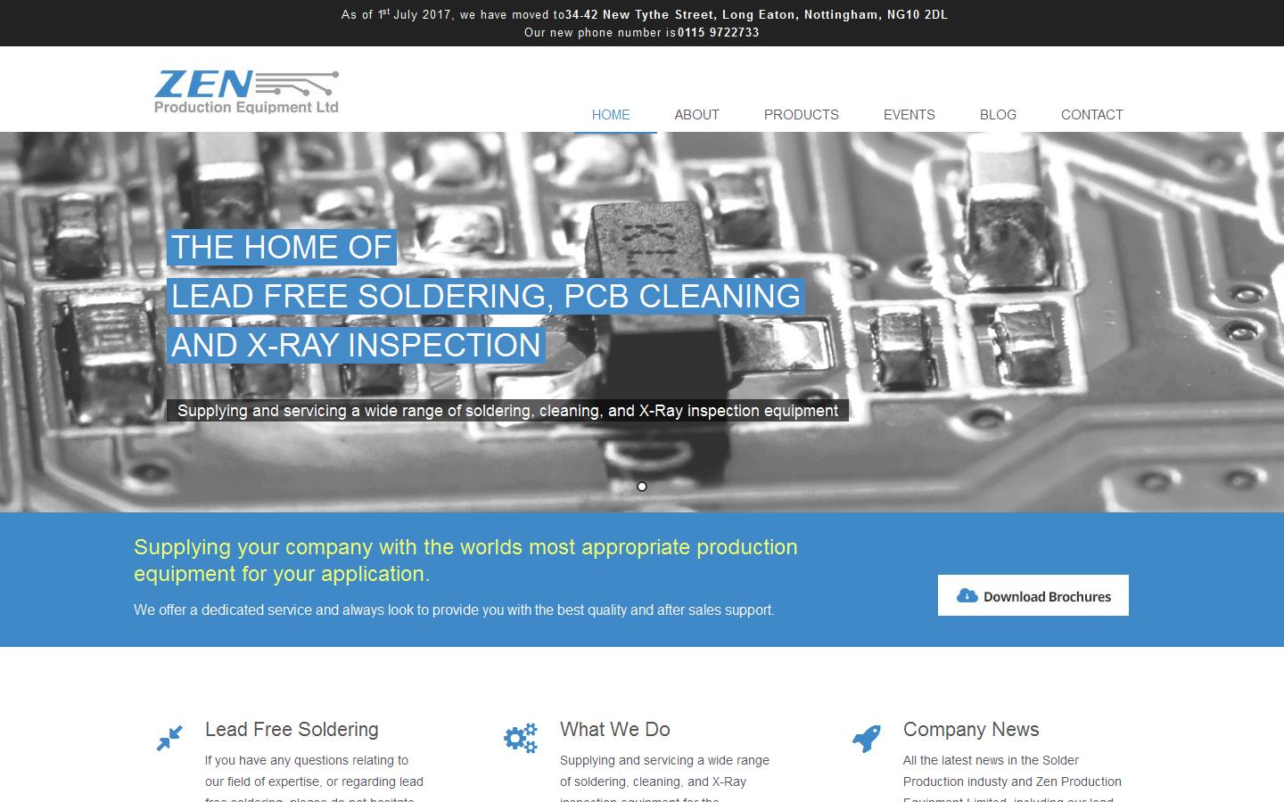 Zen Production Equipment Ltd Website