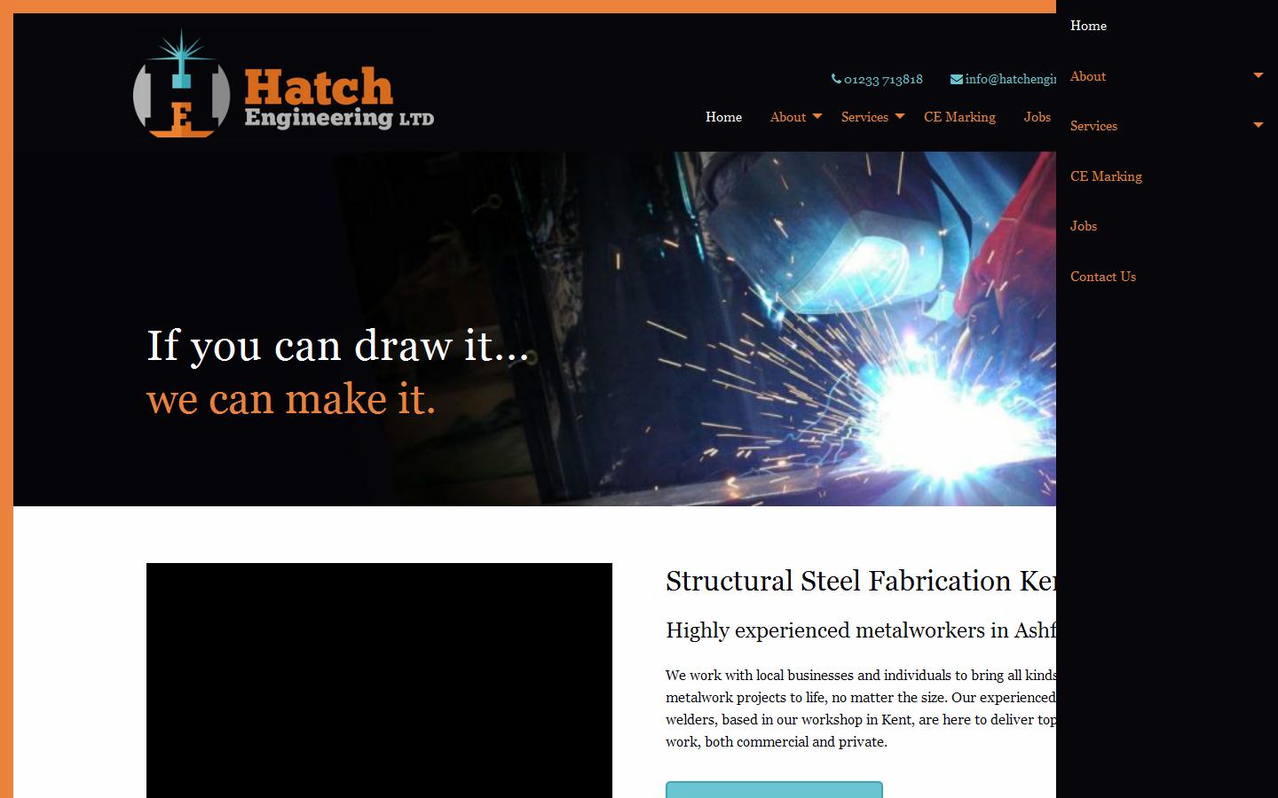 Hatch Engineering Ltd Website