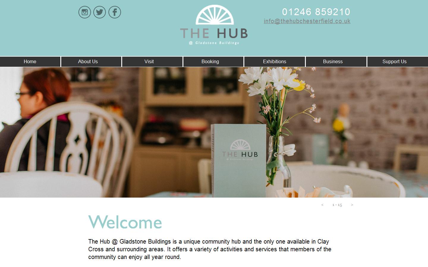 The Hub at Gladstone Buildings Website