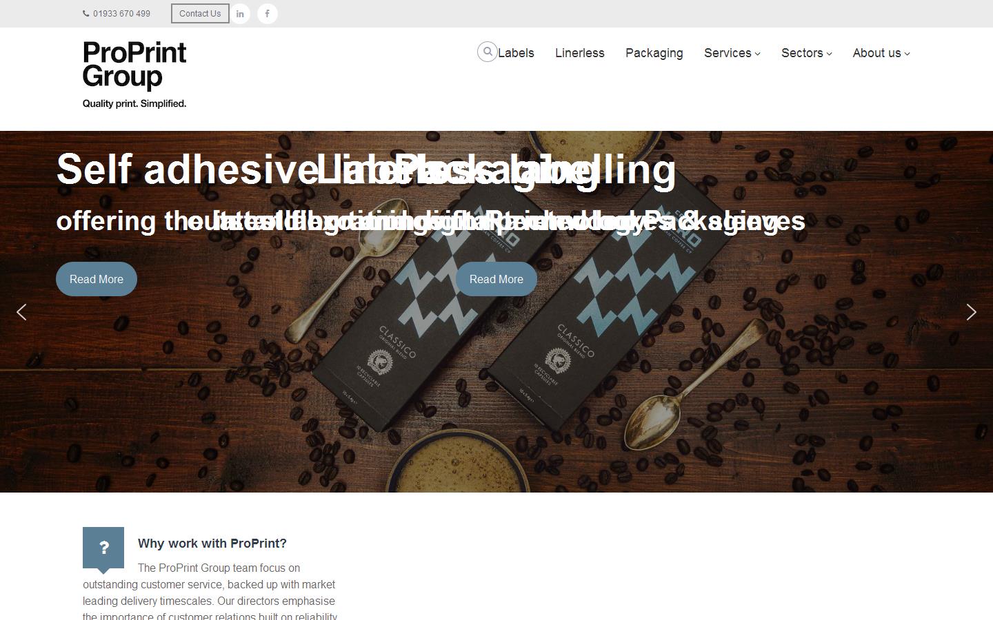 The ProPrint Group Website